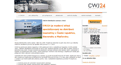 Desktop Screenshot of cwj24.cz